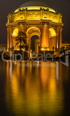 Palace of Fine Arts, San Francisco, California, USA