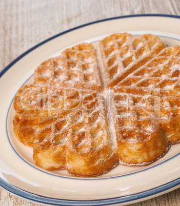 Süße Waffeln