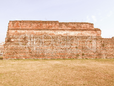 Roman Wall, Turin vintage