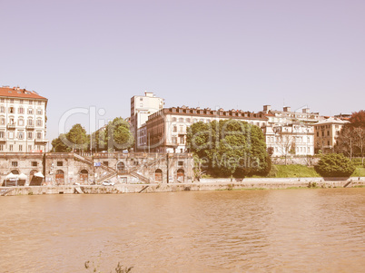 Piazza Vittorio, Turin vintage