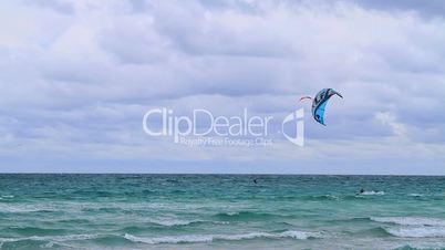 kite on windy days in Miami Beach