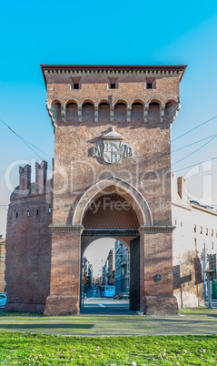 Porta San Felice in Bologna, Italy