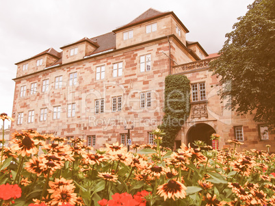 Altes Schloss (Old Castle), Stuttgart vintage