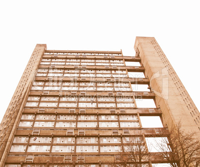 Baffron Tower London vintage