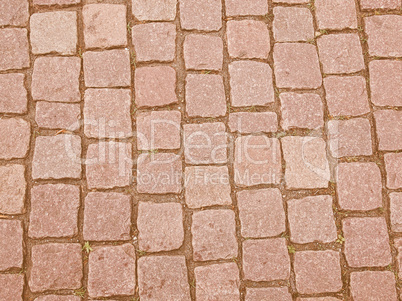Retro looking Stone floor
