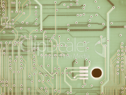 Printed circuit vintage