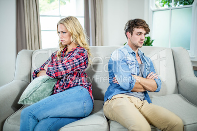 Couple having an argument