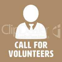 Composite image of call for volunteers