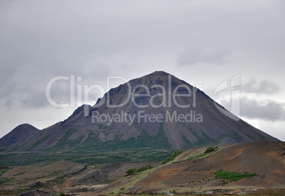 Vulkan Krafla, Island