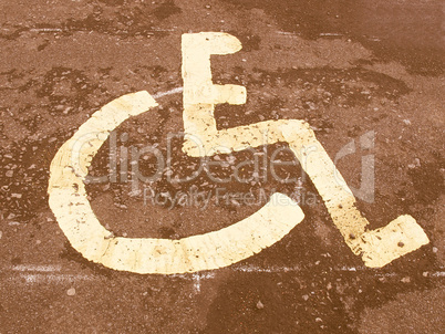 Sign picture vintage Sign picture vintage