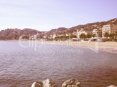 Retro looking Beach picture