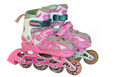 Children's roller skates for girls.