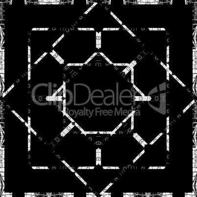 Geometric Modern Seamless Pattern Mosaic