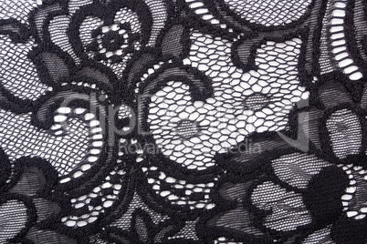 Lacy black cloth