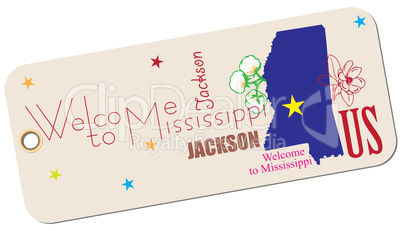 Label Welcome to Mississippi