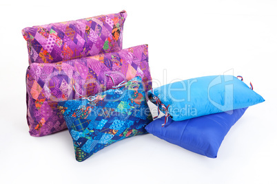 Multicoloured Down Pillows