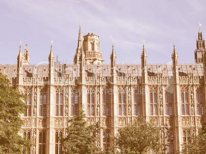 Houses of Parliament vintage Houses of Parliament vintage