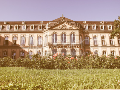 Neues Schloss (New Castle), Stuttgart vintage
