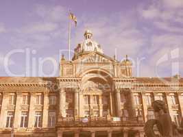 City Council in Birmingham vintage