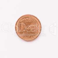 1 cent coin vintage