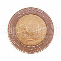 Coin isolated vintage