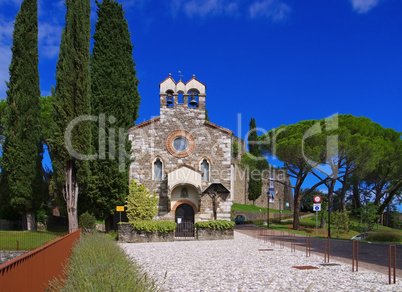 Gorizia Burg und Kapelle - Gorizia castle and chapel