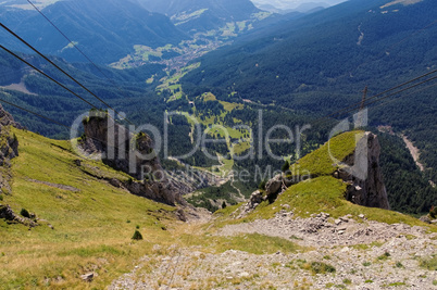 Groedner Tal - Val Gardena in Alps