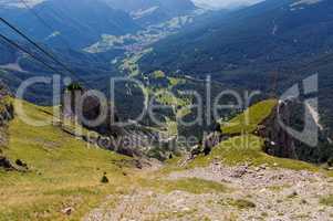 Groedner Tal - Val Gardena in Alps