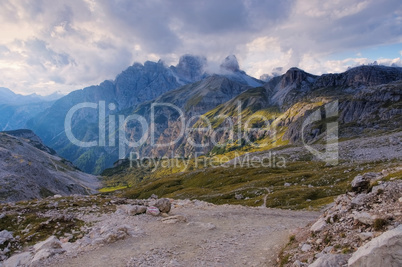 Sextner Dolomiten - Sexten Dolomites in Italy