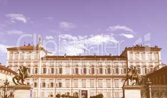 Palazzo Reale Turin vintage