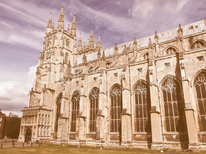 Canterbury Cathedral vintage