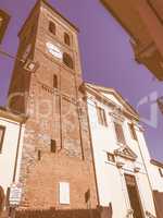 Santa Maria church in San Mauro vintage