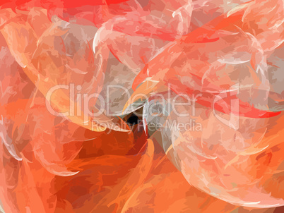 image of one Digital Fractal on Black Color image of one Digital Fractal on Black Color