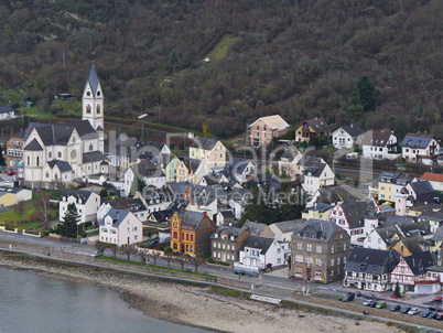 Blick auf Kamp-Bornhofen