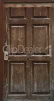 Old wooden door.