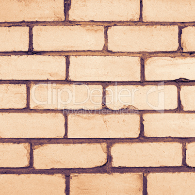 Wall of brick