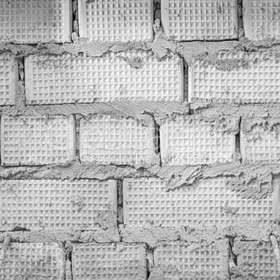 Wall of brick