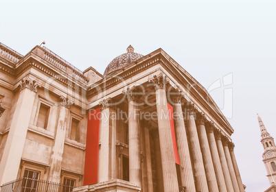 National Gallery London vintage