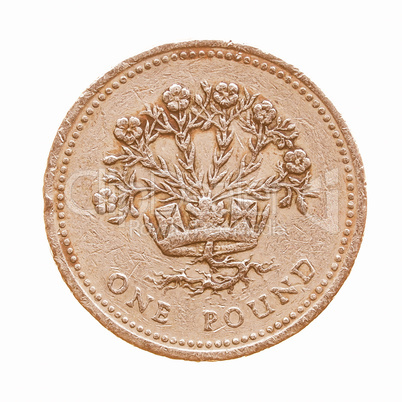 Coin isolated vintage