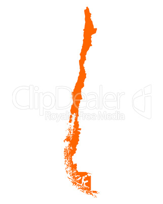 Karte von Chile Karte von Chile