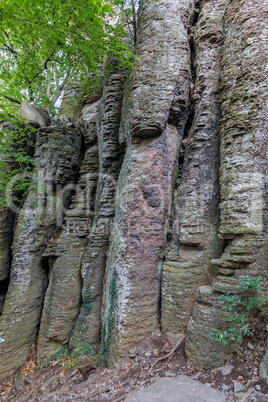 Columnar basalt