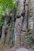 Columnar basalt