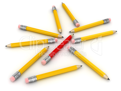 Different pencil