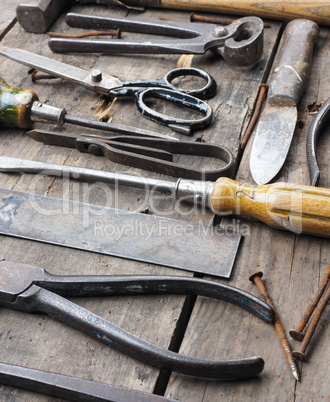 Rusty old tools