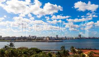 Panorama Blick auf Havanna Kuba