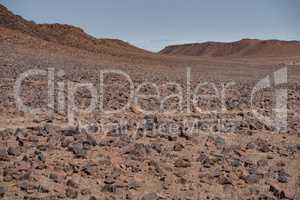 Steinwüste in Namibia Afrika