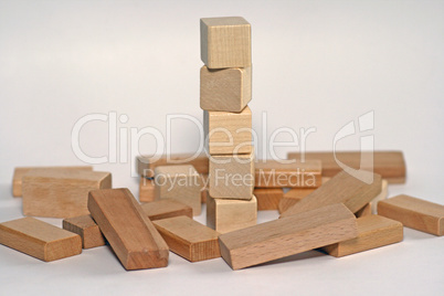 Holzbausteine