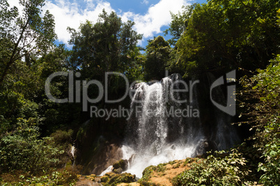 Nationalpark mit Wasserfall el Nicho in Cienfuegos Kuba
