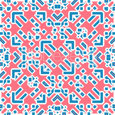 Geometric Arabesque Seamless Pattern