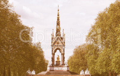 Albert Memorial, London vintage